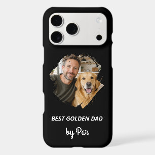 Photo du meilleur papa Golden dog par noir