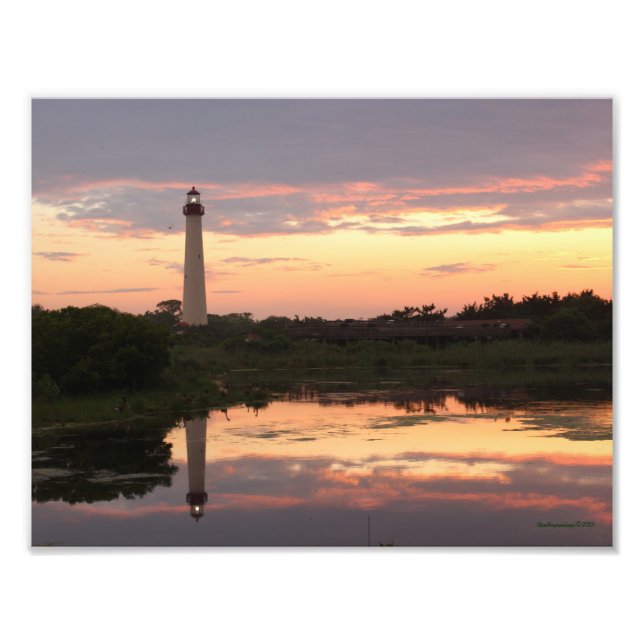 Photo du phare du Cap May (Devant)