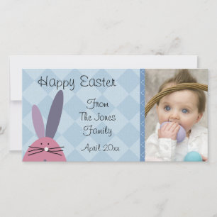 Photo easter card