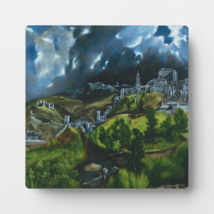 Photo El Greco Vue sur la Plaque de Tolède