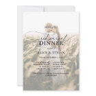 Photo Elegant Calligraphy Rehearsal Dinner