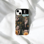 Photo Elegant Monogram Black iPhone 14 Case<br><div class="desc">Introducing our personalized iPhone case, a perfect blend of style and sentiment. This case features a 4-photo collage, with 2 vertical and 2 horizontal photos, allowing you to showcase your favourite memories. At the top, personalize it with your monogram, adding a unique and elegant touch. Designed for those who cherish...</div>