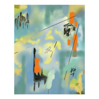 Photo Enlargement Abstract Print
