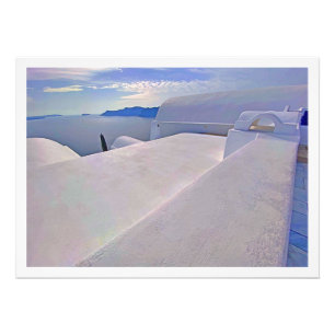 Photo Enlargement Greece santorini Print