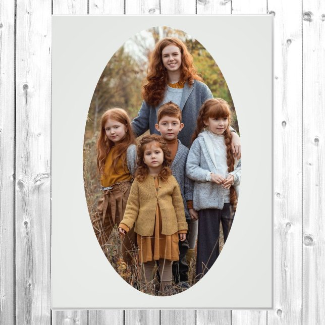 Photo Enlargement Oval Template Ready to Frame Print (Creator Uploaded)
