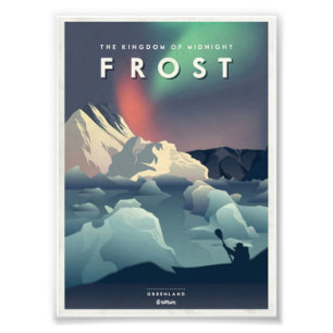 Photo Enlargement - Retro Midnight Frost Print