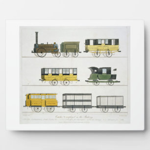 Photo Entraîneurs employés sur le chemin de fer, plaque 