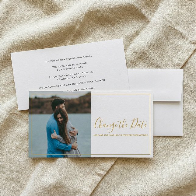 Photo et or changer la carte date (Photo and gold change the date card.)