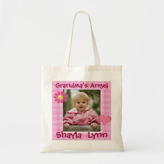 Photo et texte faits sur commande, sac (Devant)