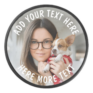 Photo et texte ou nom personnalisés
