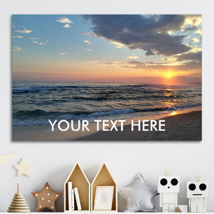 Photo Et Texte Personnalisés Affiche Impression Pe
