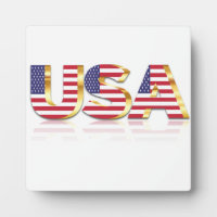 États-Unis Plaque Drapeau États-Unis d'Amérique