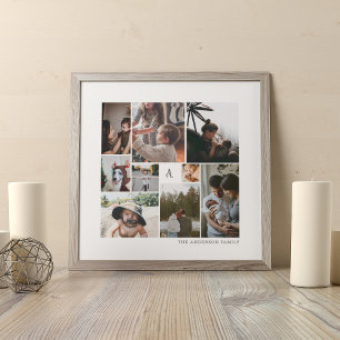 PHOTO FAMILIALE PERSONNALISÉE POSTER ET IMPRIMER