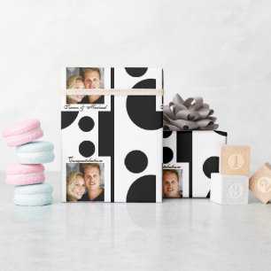 Photo family friends couples PERSONALIZE Wrapping Paper