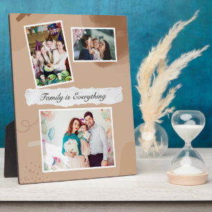 Photo Family is Everything Plaque Tabletop 8x10