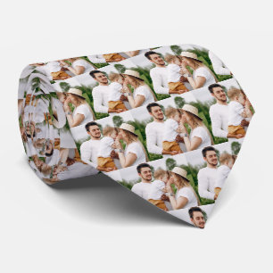 Photo Family Personalized Neck Tie