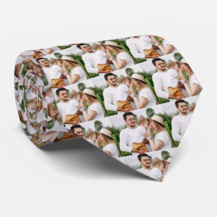 Photo Family Personalized Neck Tie