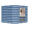 Photo Family  Recipe Binder Chevron Blue