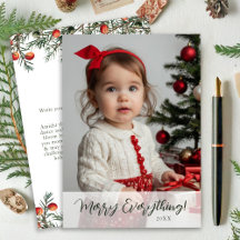 Photo Festive Christmas Greenery