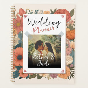 Photo & Floral Bride Wedding Organizer