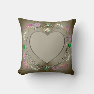 Photo for Custom Wedding Anniversary Throw Pillow