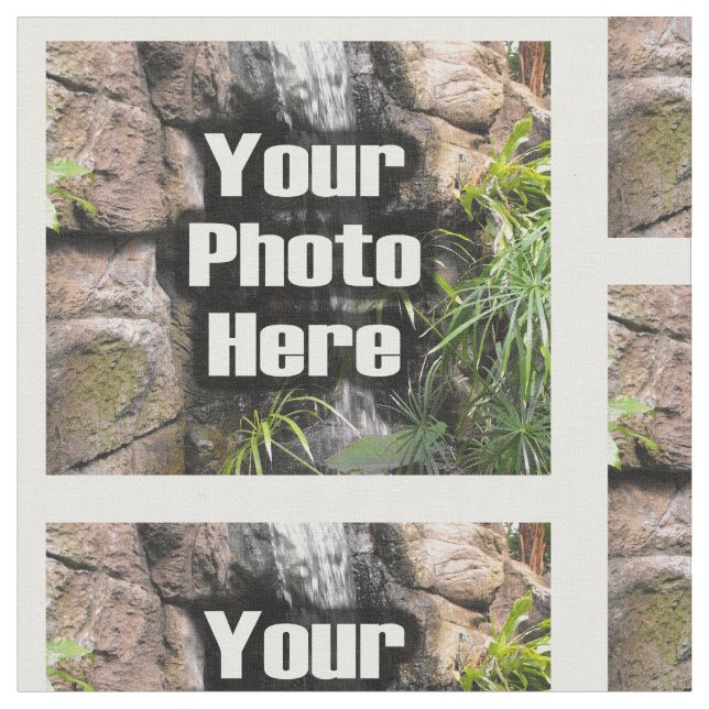 Photo Full Colour Personalized Fabric (Close Up)