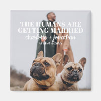 Photo Funny Dog Save the Date Wedding