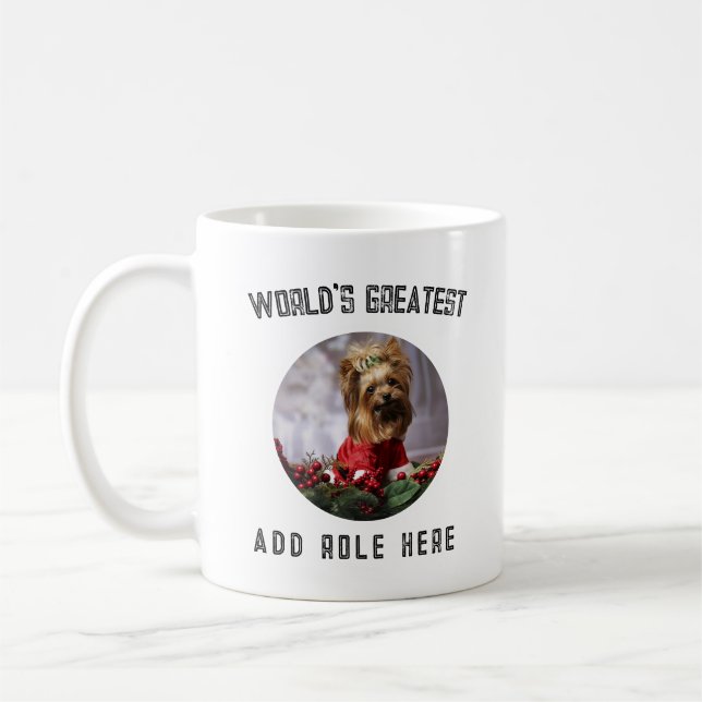 Photo Gift Family Mom Dad Grandma Grandpa  Coffee Mug (Left)