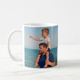 Photo Gifts for Dad Sticker Coffee Mug