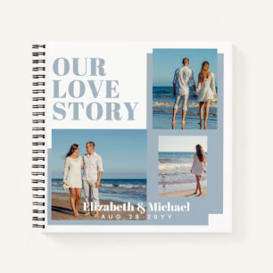 PHOTO Gifts for Newlyweds OUR LOVE STORY Custom Notebook