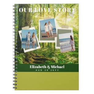 PHOTO Gifts for Newlyweds OUR LOVE STORY Custom Notebook