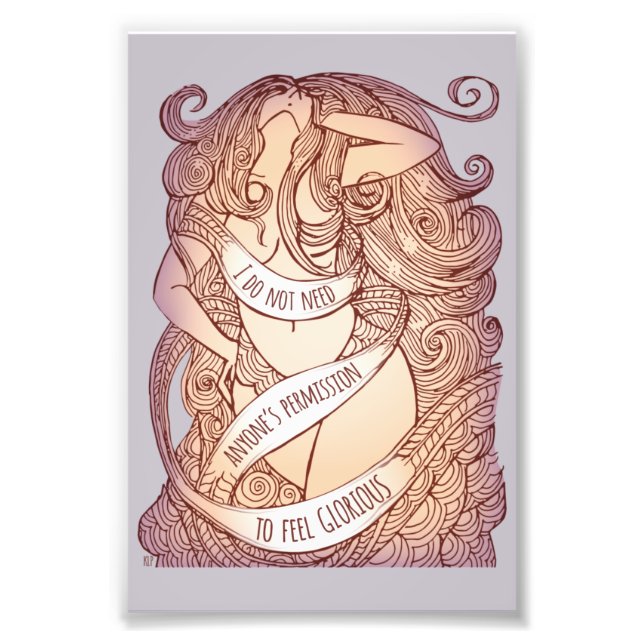 Photo Glorieuse petite impression à Lilac (Devant)