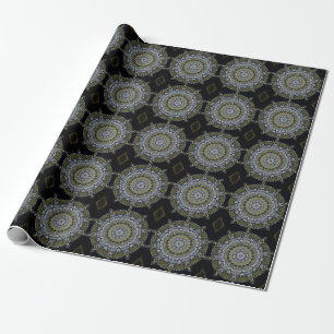 Photo Gloss Snowflake design Wrapping Paper