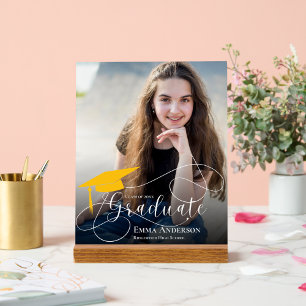 Photo Graduation Acrylic Keepsake Class of 2026 Sign