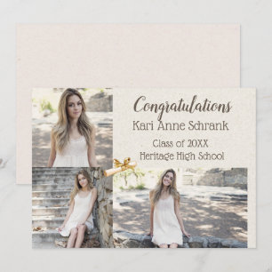 Photo Graduation Announcement Invitation
