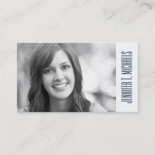 Photo Graduation   Blue Tie Dye Pineapples Calling Card