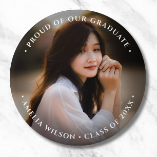 Photo Graduation Button