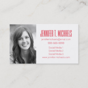 Photo Graduation   Colourful Zigzag Chevron Calling Card