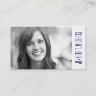 Photo Graduation   Ethnic Paisley Calling Card
