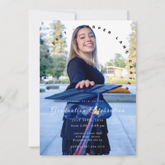 Photo Graduation Invitation, Class of 2026 Invitation