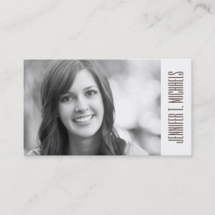 Photo Graduation   Modern Tribal Ikat Calling Card