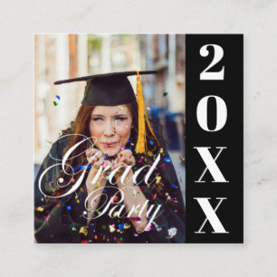 Photo Graduation Open House Invitation   Class of 