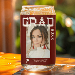 Photo Graduation Party Élégant Script moderne