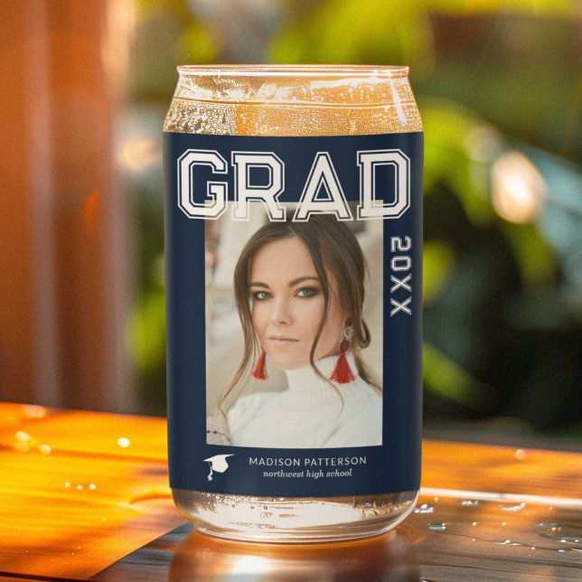 Photo Graduation Party Élégant Script moderne (Créateur téléchargé)