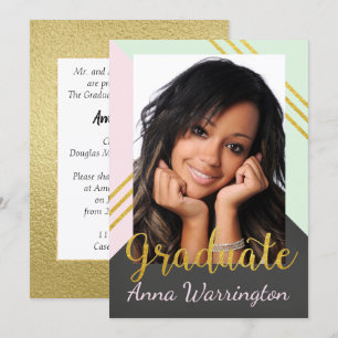 Photo Graduation Party Invitation