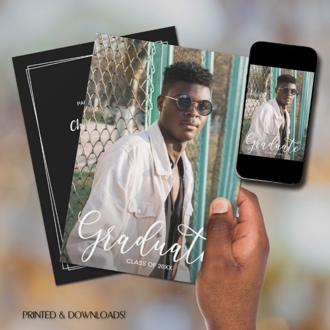 Photo Graduation Party Invitation (Creator Uploaded)