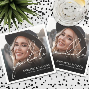 Photo Graduation Party Napkin