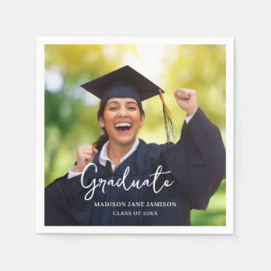 Photo Graduation Party Napkin