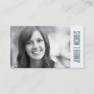 Photo Graduation   Tropical Foxtail Palm Calling Card