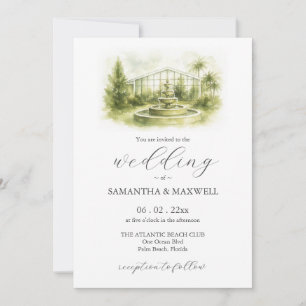 Photo Gran Paraíso Gardens Wedding Invitations